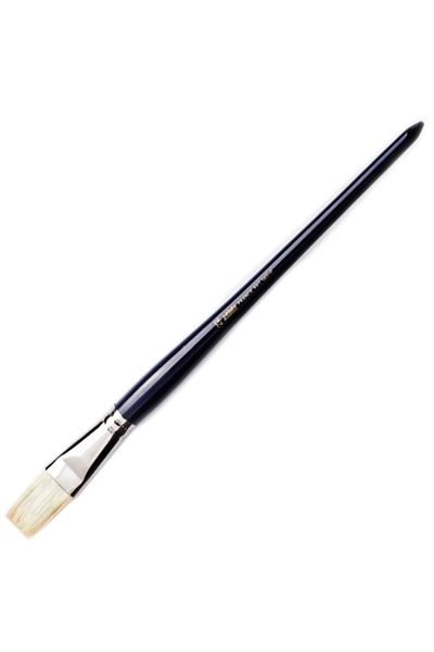 Pebeo White Bristle Series 140F Oil Paint Brush No 22