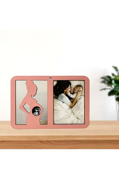 cercevehome Frame with Pregnant Woman Figure