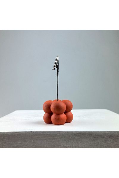 oasis decoration TerracotaBubble- Note Holder
