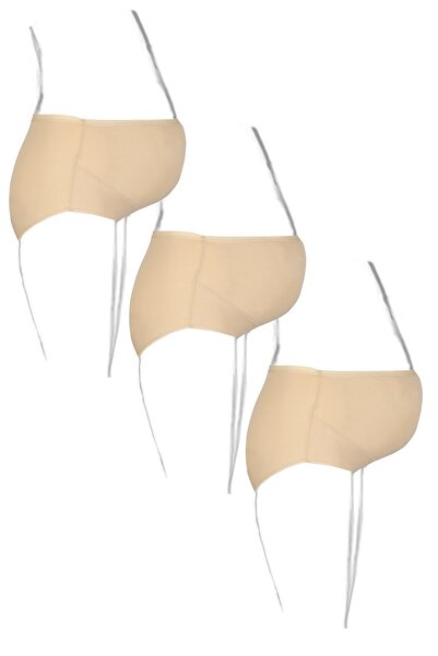 BSM 3-Piece Modal Skin Women's Wide Comfortable Maternity Panties