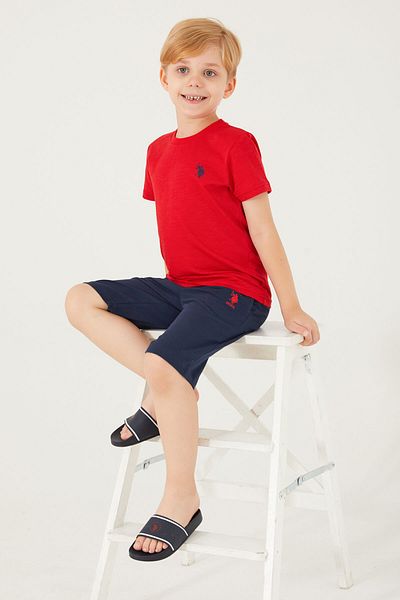 U.S. Polo Assn. Red Boy's Suit