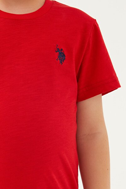 U.S. Polo Assn. Red Boy's Suit