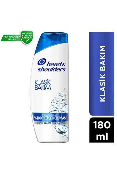 Head&Shoulders 180 Ml Classic Care Shampoo Effective Against Dandruff