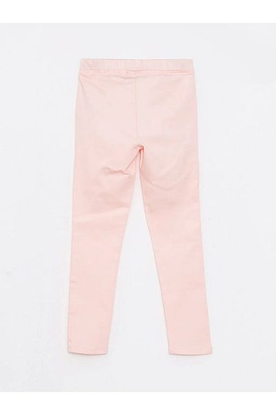 LC Waikiki Pantaloni de fete de bază Lcw Eco cu talie elastică