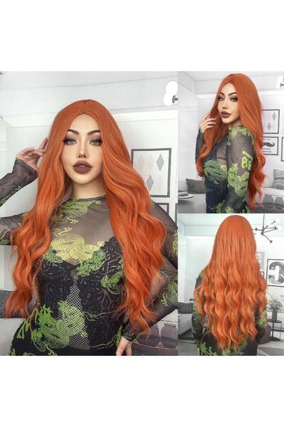 Fenomen Peruk Χάλκινη κυματιστή περούκα χωρίς τρύπες