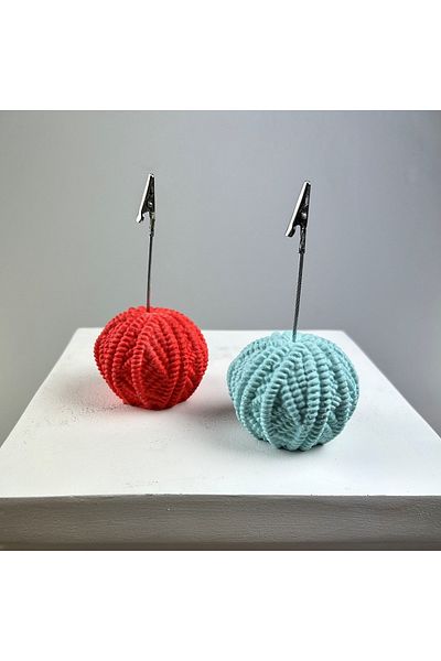 oasis decoration Yumak Note Holder Set of 2 ( Mint - Coral )