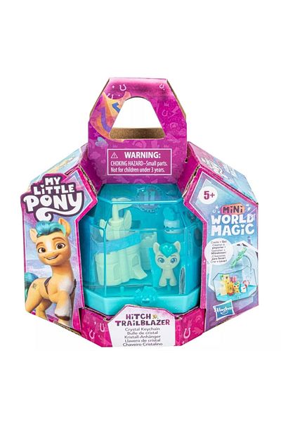 Hasbro My Little Pony Mini World Magic: Crystal Surprise Figure Keychain F3872 - Hitch Trailblazer