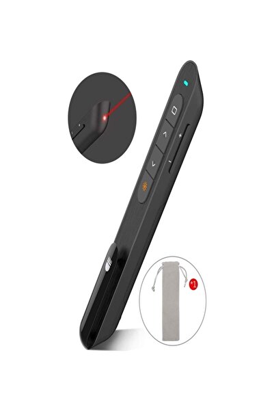 gaman Kablosuz Sunum Kumandası Wireless Presenter 15 mt Çekim Mesafe Versiyon 2