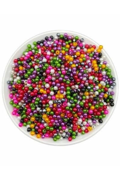 e tuhafiye 100 de grame de margele din plastic colorat