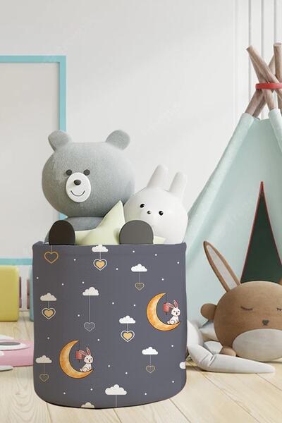 Talia Home Coș de jucării organizator pentru cameră pentru copii și bebeluși ...