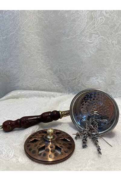 copperable El Yapımı Otantik Gezdirme Bakır Buhurdanlık Tütsülük