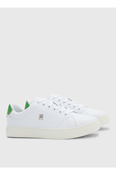 Tommy Hilfiger Beyaz Kadın Sneaker Fw0fw069650k6