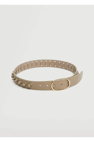 MANGO Woman Knitted Patterned Belt