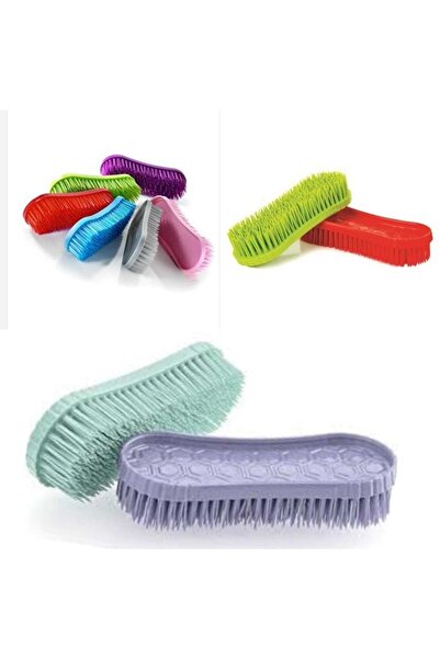 ÇEÇEN HOME فرشاة غسيل السجاد البلاستيكية المكونة من قطعتين