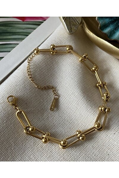 SU PERİSİ TAKI BİJUTERİ Steel Brand Model Bracelet