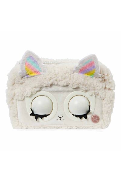 Spinmaster Purse Pets Fluffy Göz Kırpan Sesli Ve Efektli Kedi Çocuk Çantası -...