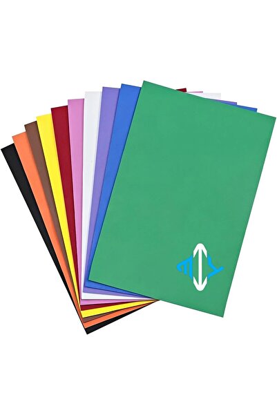 MiY Eva 20x30 Cm 10'lu Paket Karışık Renk