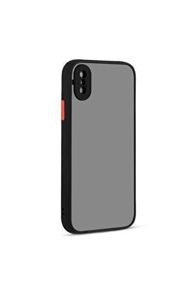 ZM STORE Apple Iphone Xs Max 6.5 Kılıf Parmak Izi Yapmaz Kamera Korumalı Mat ...