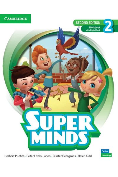 Cambridge University Press Super Minds Level 2 Workbook With Digital Pack British English