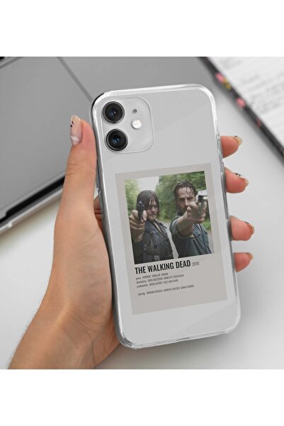 Flashy Shop Iphone 11 Uyumlu The Walking Dead Minimalist Poster Tasarımlı Şeffaf Kılıf