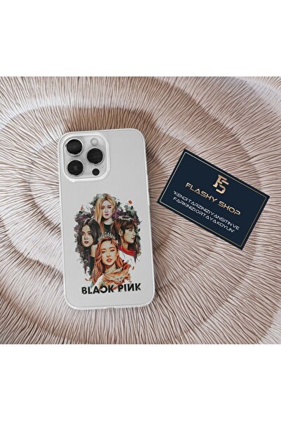Flashy Shop Iphone 11 Uyumlu Blackpink Tasarımlı Şeffaf Kılıf