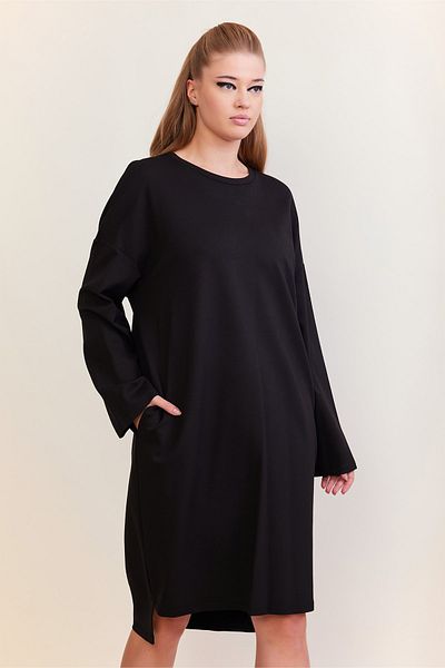 VERDA Back Print Detailed Dress