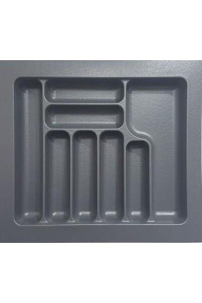 STARAX S-2288-a Çekmece Içi Plastik Kaşıklık 70 Cm Koyu Gri