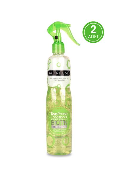 Morfose 2X400Ml 2in1 Biotin Hair Booster Blow Dry Water