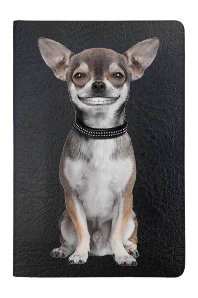 Cekuonline جواز سفر للحيوانات الأليفة من الجلد بتصميم تشيهواهوا - بطاقة صحية ...