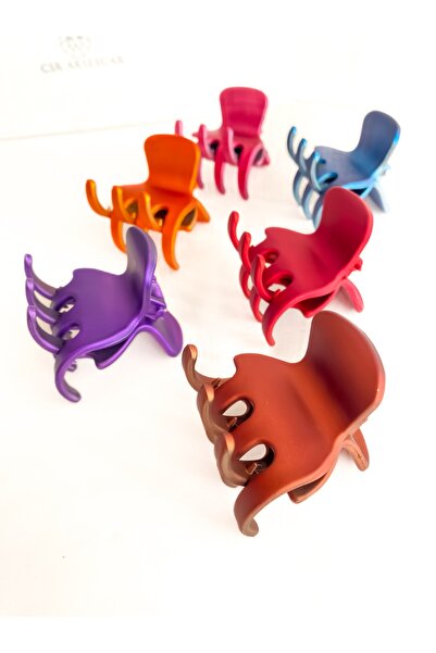 CSR AKSESUAR 6 Pieces Matte Metallic Latch Buckle