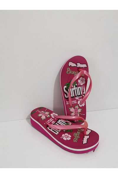 Behtah Kundura Wedge Heel Kids Daily Beach Pool Flip Flops