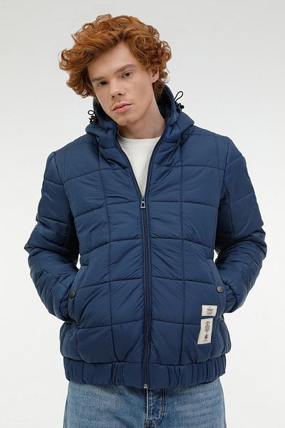 lumberjack M-abelard Coat 2pr Aviator Blue Men's Short Coat