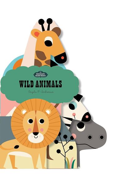 Genel Markalar Bookscape Board Books: Wild Animals
