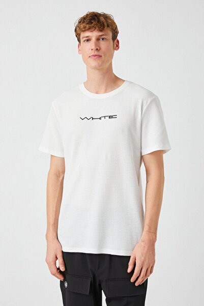 Koton Hímzett texturált póló