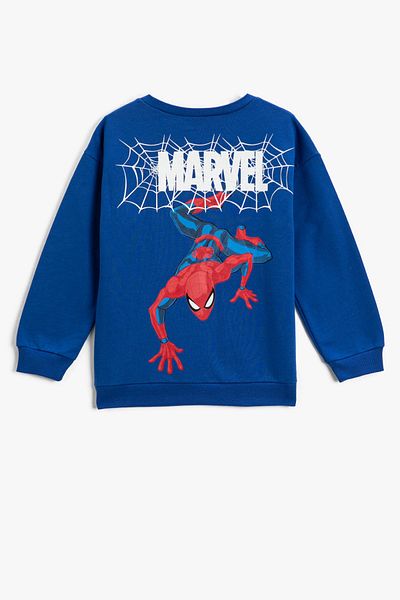 Koton Spiderman Sweatshirt Printed Licensed