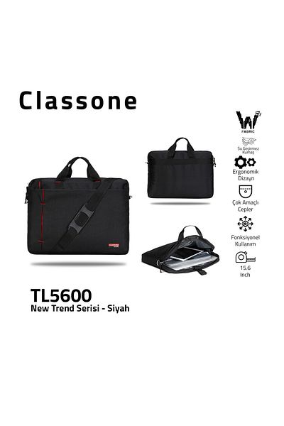 Classone حقيبة يد Tl5600 مقاس 15.6 بوصة متوافقة مع الكمبيوتر المحمول