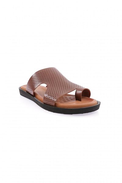 DGN Ανδρικές παντόφλες Laser Printed - Roller Tan 41223244
