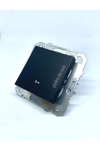Netelsan Byobu Black Bell - Light Switch (EXCLUDING FRAME) 1 Piece