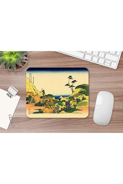daystore Hokusai Shimomeguro 17 X 21 Cm Mouse Pad