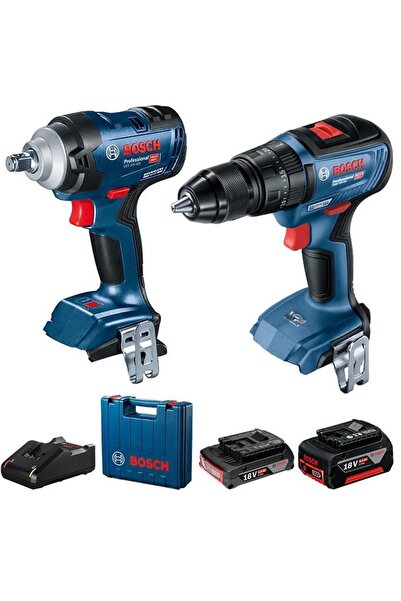 Bosch Gds 18v-400 + Gsb 18v-50 (2ah+5ah Akü + Şarj Cihazı)
