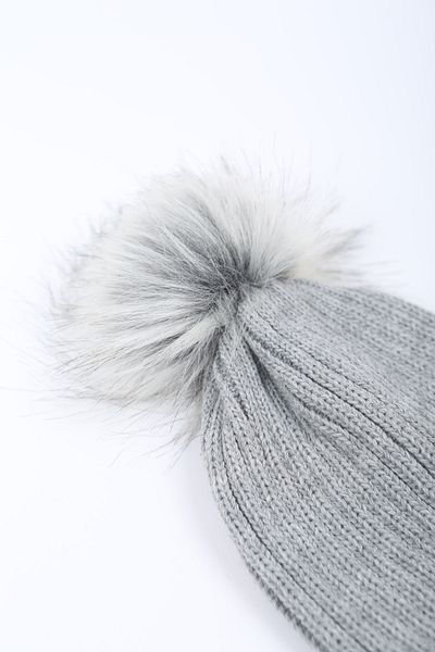 Eke Tekstil Women's Pompom Detailed Knitwear Beret