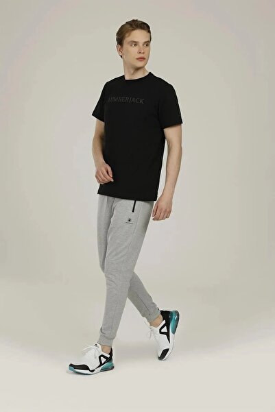 lumberjack بنطال رياضي أساسي للرجال 662m-ct107 رمادي