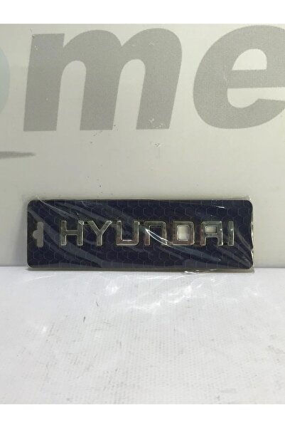 Yerli Hyundai Bagaj Yazısı