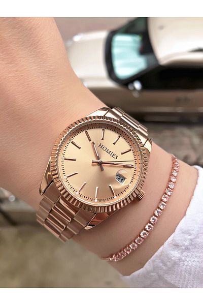 Homies Brand New Season Women's Wristwatch - With Bracelet Gift
