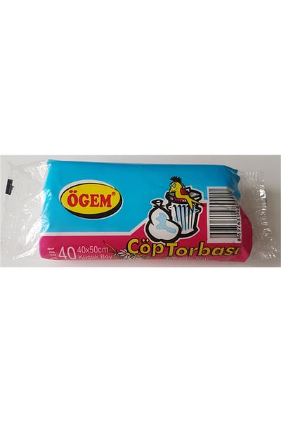 ÖGEM PLASTİK Ögem Garbage Bag Small Size 5 Pieces