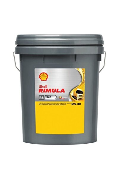 SHELL Rimula R6 Lme 5w-30 20 Litre Parteküllü (ORJİNAL GARANTİLİ)