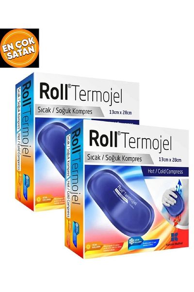 Roll Thermogel Hot Cold Compress Gel 13x28 2 Pack