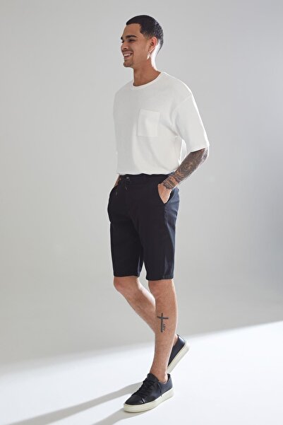 DeFacto Regular Fit Bermuda Shorts with Lace Waist