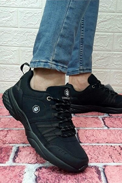 lumberjack Moncton Erkek Siyah Ortopedik Günlük Spor Ayakkabı 40/45