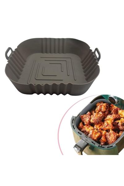 The PLOMBIR حاوية طهي Xxl Xl Airfryer من السيليكون، حصيرة من المنك